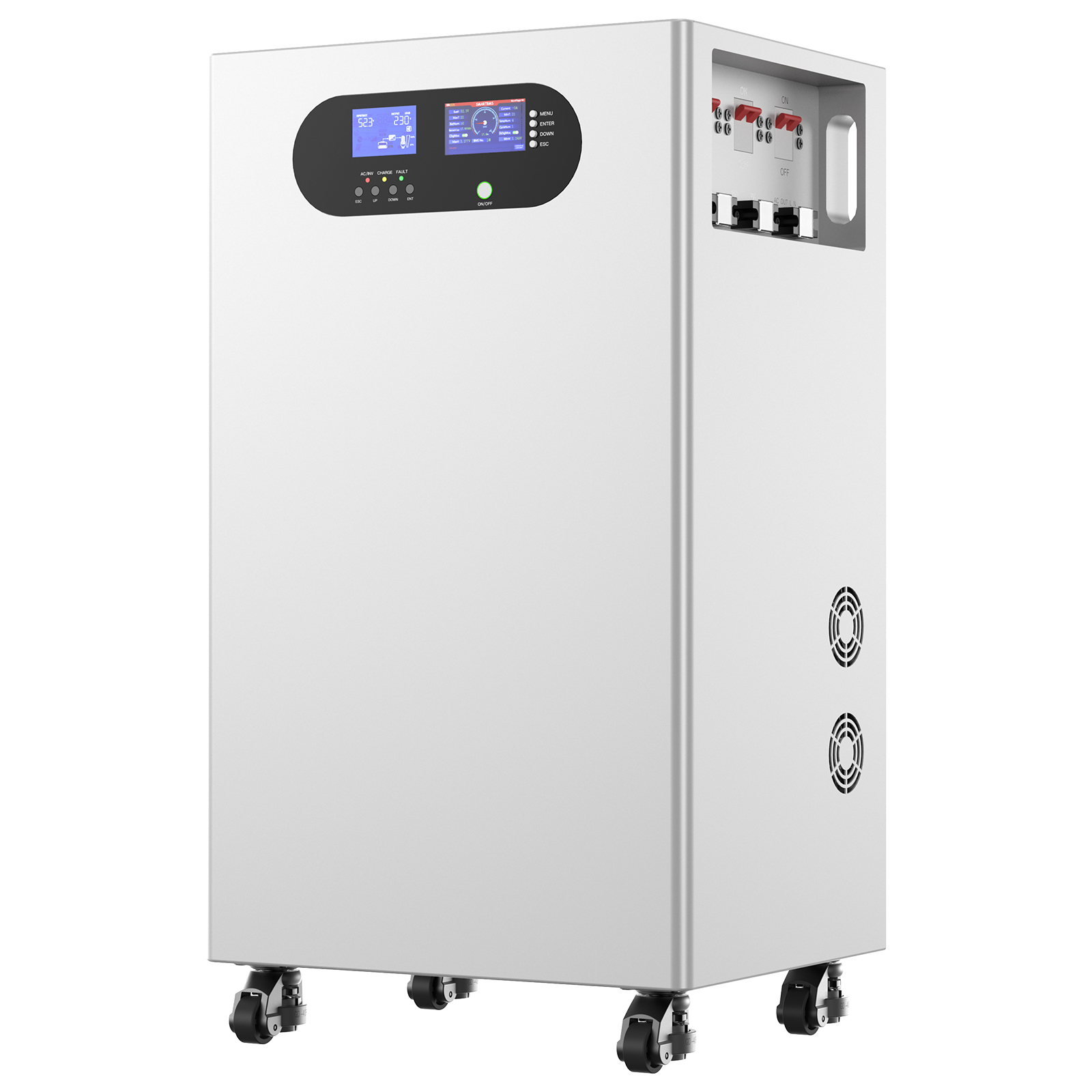 48V 280Ah LiFePO4 Battery 15Kwh All in One Home Energy Storage 48V LiFePO4 Lithium Ion Battery With 6.2Kw Solar Inverter